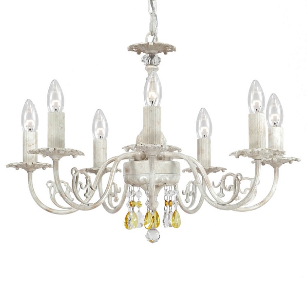 Подвесная люстра Lucia Tucci Lame 139.7 Antique White Фото № 