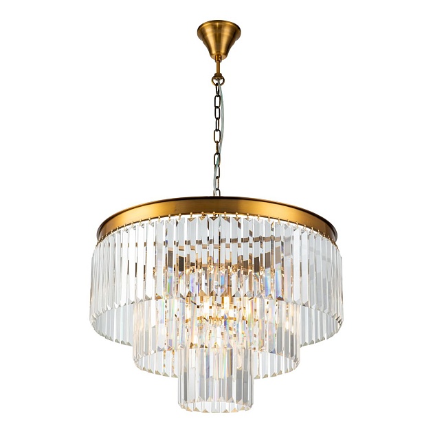 Подвесная люстра iLamp Triumph 7383/8P BR Фото № 
