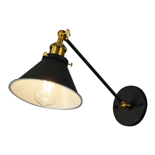 Бра Lumina Deco Gubi LDW B016-1 BK изображение Бра Lumina Deco Gubi LDW B016-1 BK Фото №