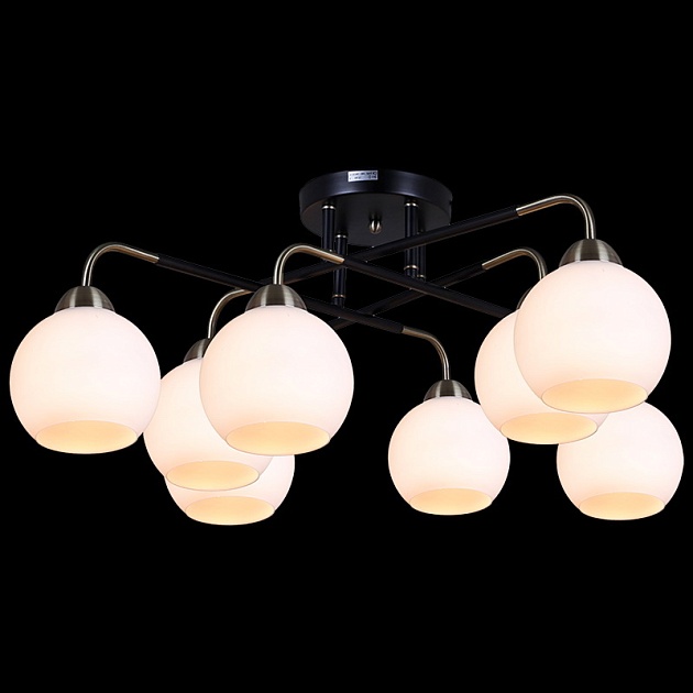 Потолочная люстра Illumico IL0252-8CSQ-79 BK AB Фото № 