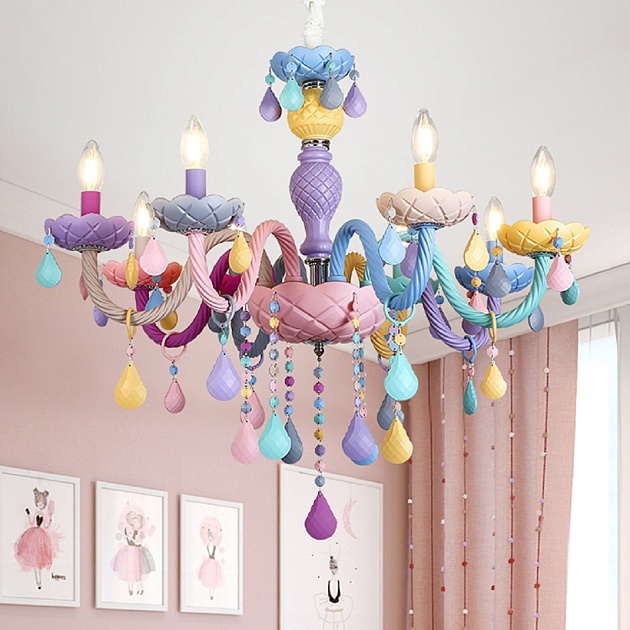 Подвесная люстра Imperium Loft Rainbow 196805-26 изображение 7 Подвесная люстра Imperium Loft Rainbow 196805-26 Фото № 7