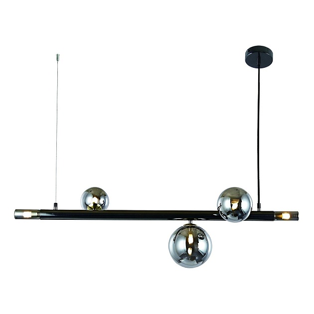 Подвесная люстра Indigo Canto 11026/5PL Black V000239 изображение Подвесная люстра Indigo Canto 11026/5PL Black V000239 Фото №