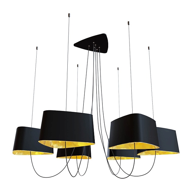 Подвесная люстра Loft IT Nuage Loft1163-6BL Фото № 5