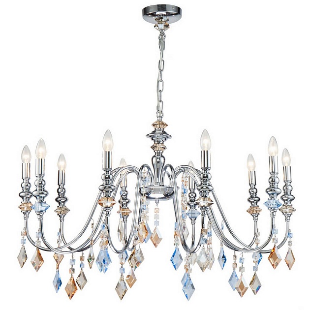Подвесная люстра Lucia Tucci Maya 4450.10 Chrome изображение Подвесная люстра Lucia Tucci Maya 4450.10 Chrome Фото №