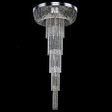 Каскадная люстра Artglass Rosamunde Dia 1000X2200 Polished CE
