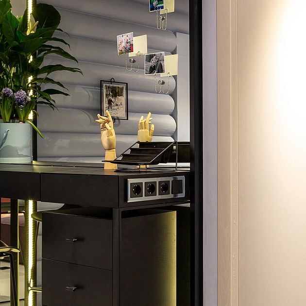 Выключатель Werkel одноклавишный проходной черный матовый W1112008 4690389156663 изображение 7 Выключатель Werkel одноклавишный проходной черный матовый W1112008 4690389156663 Фото № 7