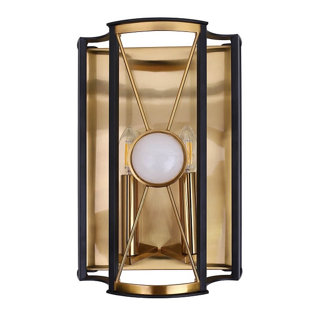 Настенный светильник Crystal Lux Tandem AP2 Gold изображение Настенный светильник Crystal Lux Tandem AP2 Gold Фото №