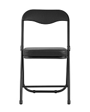 Складной стул Stool Group ДЖОН каркас черный обивка кожзам черный RS04K-BL/BLPVC 5
