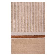 Ковер Tkano из хлопка с рисунком Tulip garden бежевого цвета из коллекции Terra, 200х300 см TK22-DR0006