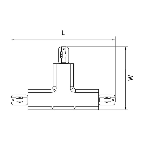 Коннектор T-образный Lightstar Barra 504136 Фото № 3