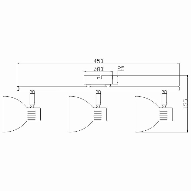 Спот Rivoli Eho 7031-703 Б0047130 Фото № 2