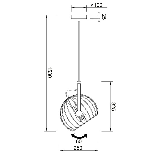 Подвесной светильник Vele Luce Pasquale VL6252P01 изображение 5 Подвесной светильник Vele Luce Pasquale VL6252P01 Фото № 5