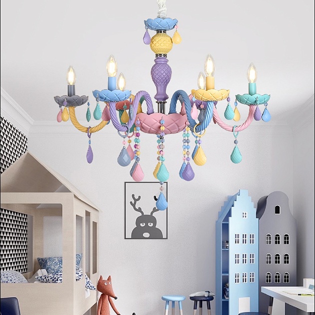 Подвесная люстра Imperium Loft Rainbow 196805-26 изображение 6 Подвесная люстра Imperium Loft Rainbow 196805-26 Фото № 6