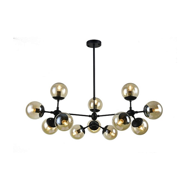 Подвесная люстра Arte Lamp BOLLA A1664SP-12BK изображение Подвесная люстра Arte Lamp BOLLA A1664SP-12BK Фото №