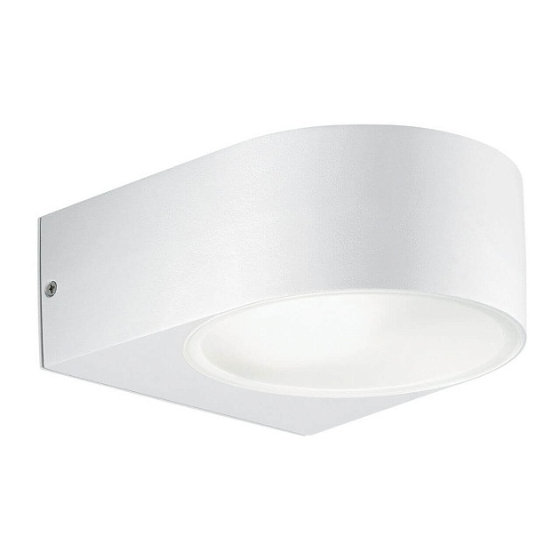 Уличный настенный светильник Ideal Lux Iko AP1 Bianco 018522 Фото № 